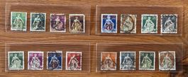 Historische Schweizer Briefmarken, Helvetia mit Schwert
