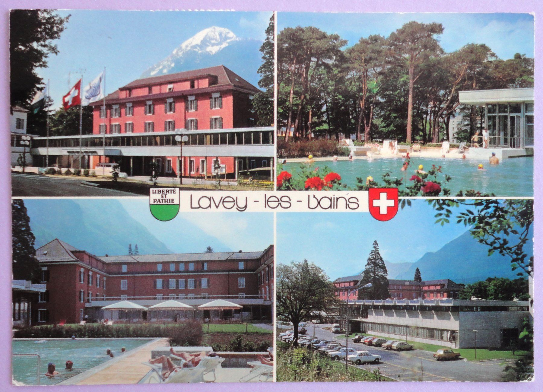Cartoline postali: Lavey-les-Bains – Usato da Fétigny venduto da Billy2miny