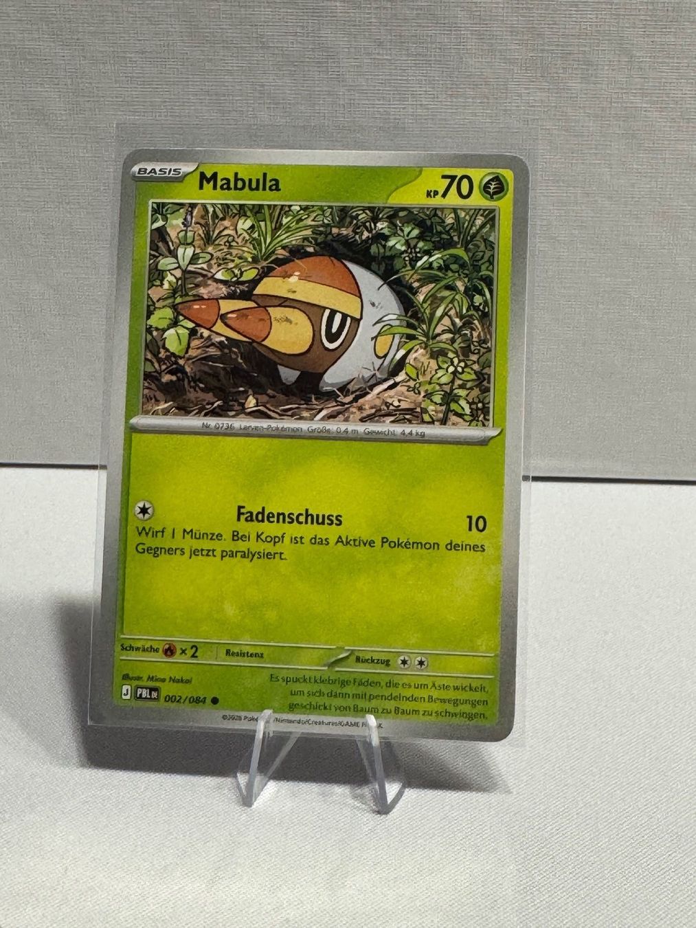 Pokémon Cartes à collectionner: Mabula - Dunkelnacht PBL DE 002 – D'occasion à Schachen LU par danb86