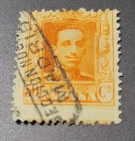 Spanien 1927 dezentriert briefmarke