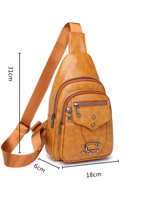 Borse: Multifunktionale Umhängetasche Retro aus PU-Leder – Nuovo e nell'imballaggio originale da Lausanne venduto da FASHION-WORLD-SHOP 2