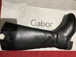 Gabor Damen Stiefel innen Lammfell, aussen Leder  Gr.36,5
