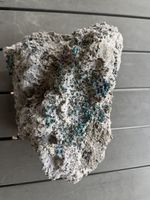 Chalcopyrite auf Dolomit von Sweetwater Mine in Missouri USA