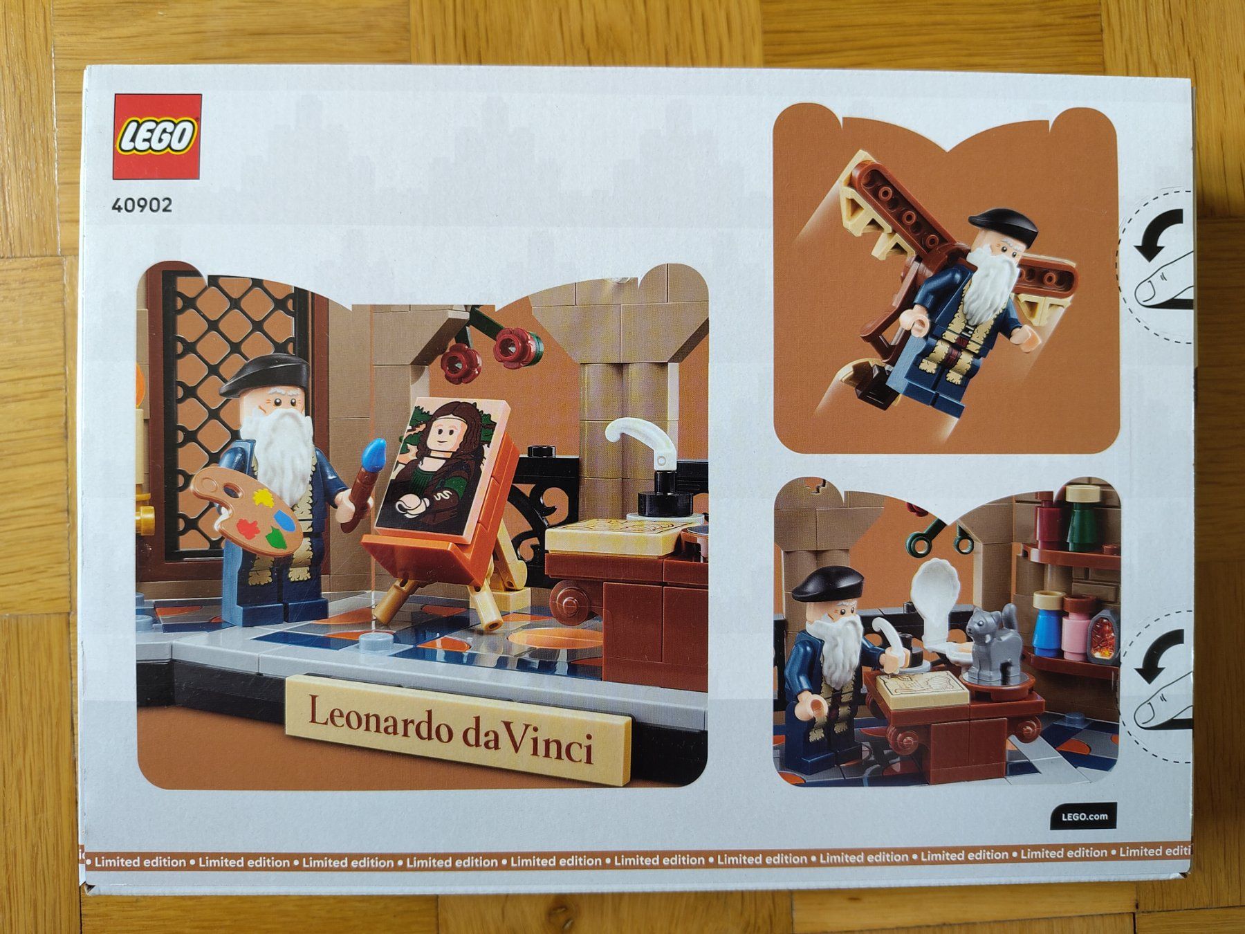 Lego Kit di costruzioni: LEGO Leonardo da Vinci Tribut Set 40902 Neu, Ovp – Nuovo e nell'imballaggio originale da Olten venduto da magneto 1