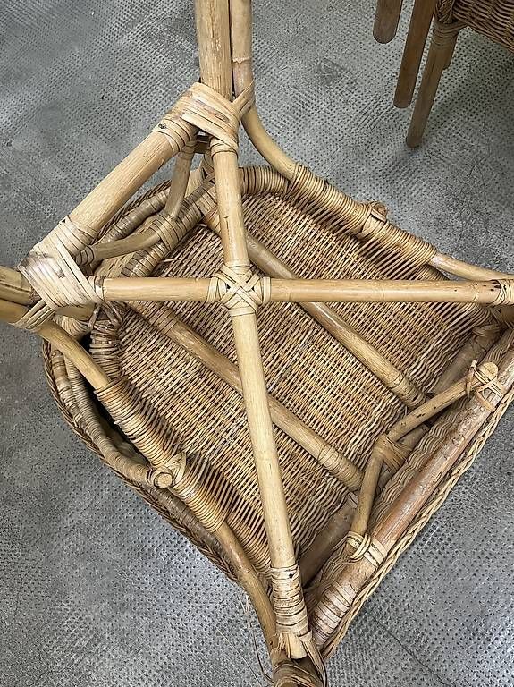 Poltrone: 6 Rattan-Sessel – Usato da Basel venduto da Julian_280 4