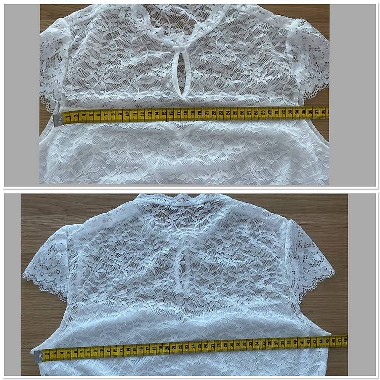 Blusen: Oktoberfest Dirndlbluse weiss ca. Gr. L – Neu (gemäss Beschreibung) aus Reinach BL von present4you 4