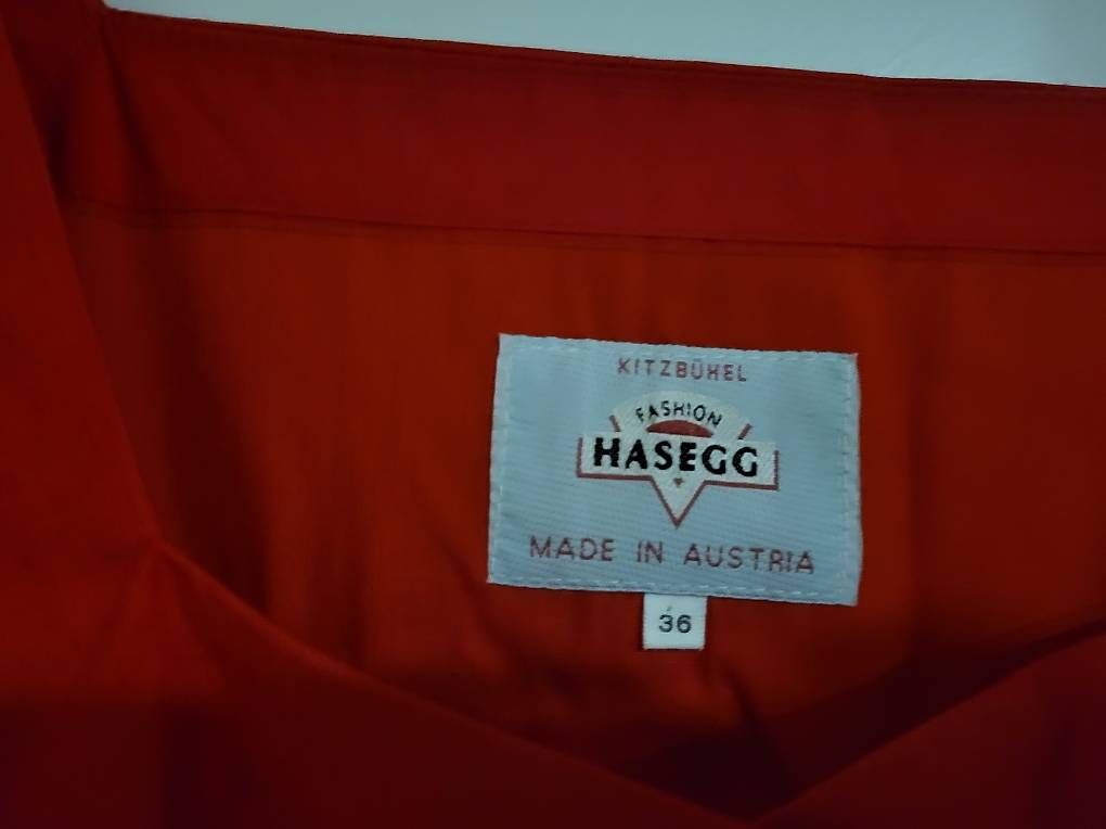 Kleider:  neues Top-Dirndel aus Seide  – Gebraucht aus Kriens von Aschada 1