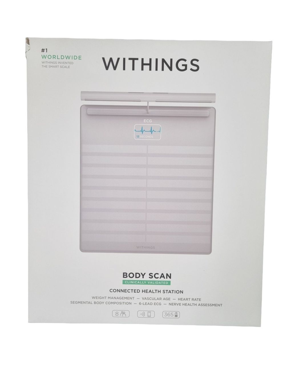 Withings Bilance pesapersone: WITHINGS Body Scan Waage – Nuovo (secondo la descrizione) da Wangen b. Olten venduto da Restwert_Wangen 4