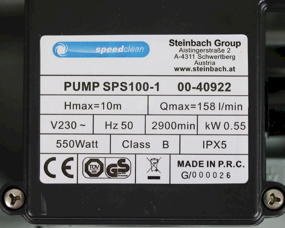 Piscine: Steinbach SPS 100-1 Poolpumpe 9,5m – Nuovo e nell'imballaggio originale da Bottighofen venduto da zaap 1