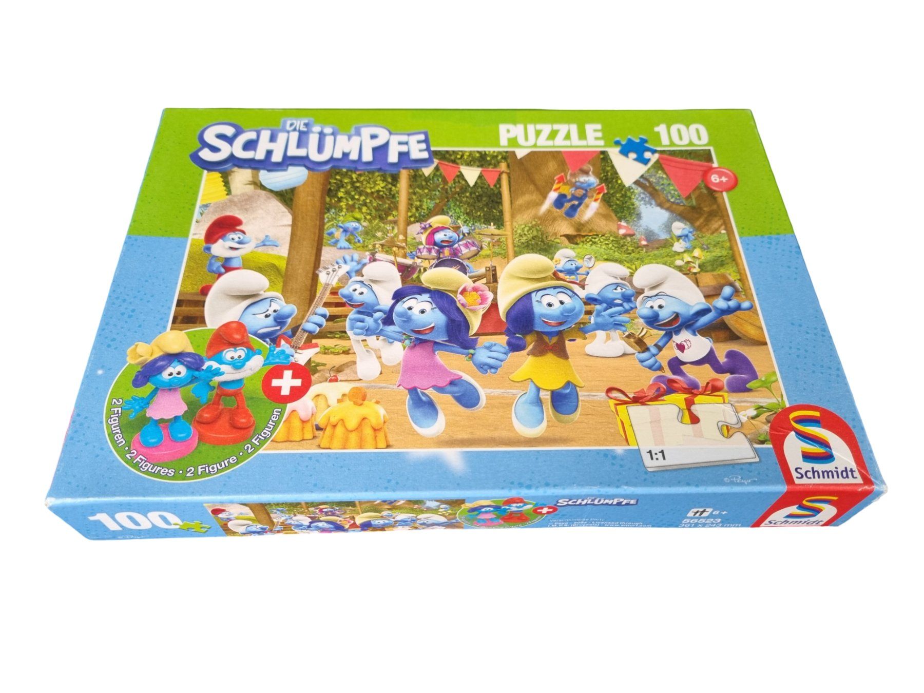 Puzzle: SCHMIDT Die Schlümpfe Puzzle 100 Teile – Nuovo (secondo la descrizione) da Wangen b. Olten venduto da Restwert_Wangen