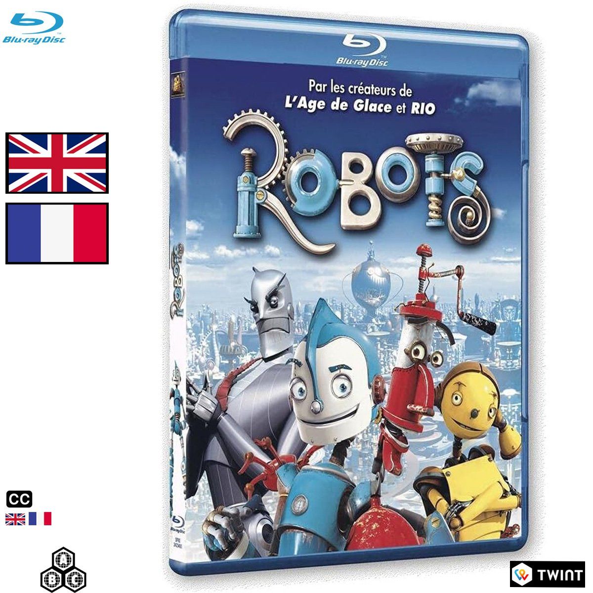 Tutti i DVDs: Robots (2005) - Blu-ray – Usato da Semsales venduto da __Florian__