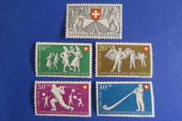 Serie Pro Patria 1951 postfrisch **, - SBK: 30.-.