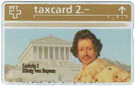 Taxcard 324L_34768 Ludwig I. König von Bayern ungebraucht