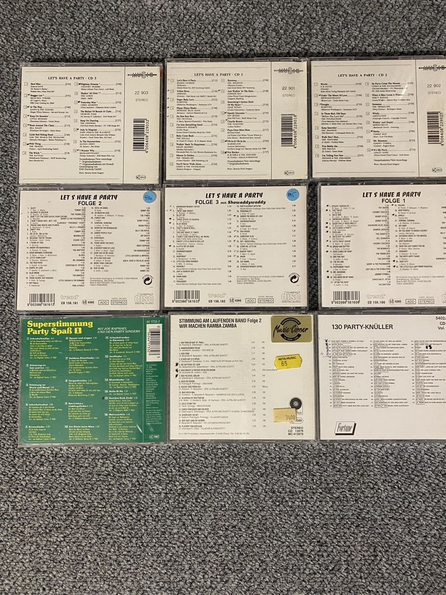 CDs: 15 CD Sampler, Partyknüller – Gebraucht aus Diessbach b. Büren von cowansville 1