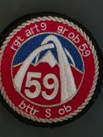 Artillerie Abzeichen Badge gr obusiers 59 Bttr de service