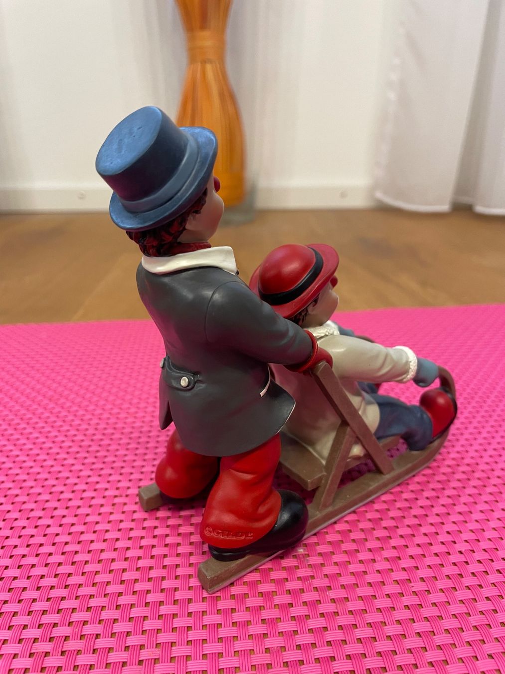 Statuette: Gilde Clown - Set mit Thema "Schnee": 4 Clowns – Usato da Leuzigen venduto da AngeloReis 4