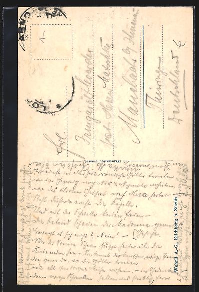 Cartoline postali: AK Brissago, Via per Madonna del Monte – Usato da Berlin venduto da bartko-reher 1