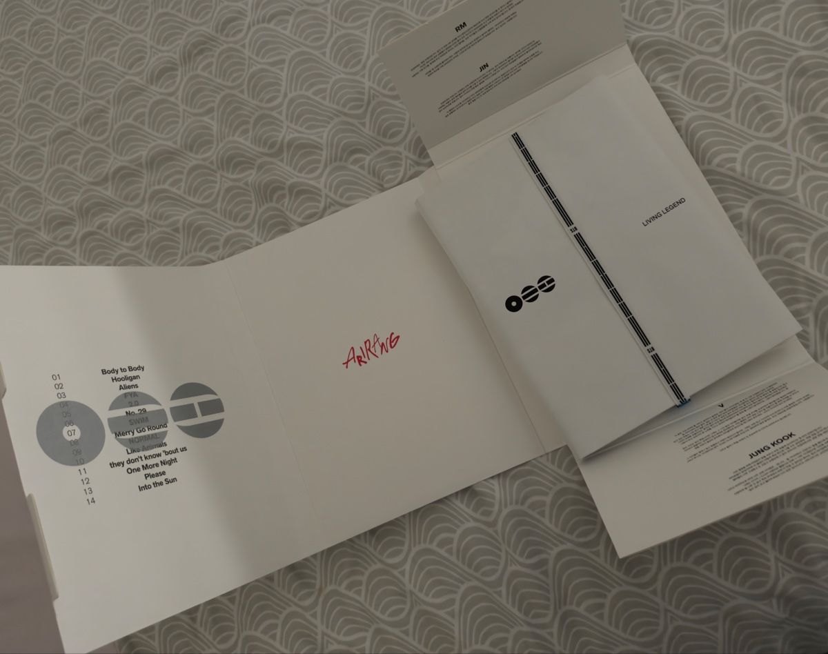 Album: BTS Album ARIRANG – Nuovo e nell'imballaggio originale da wettingen venduto da fionaadjc 1