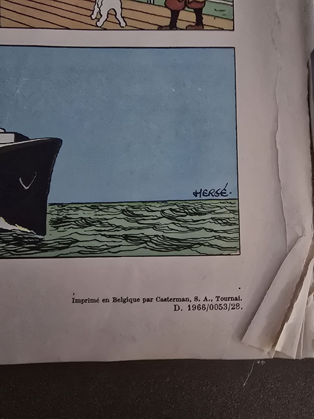 Fumetti: Tintin en Amérique édition 1966 – Usato da Courtemaîche venduto da justine21 1