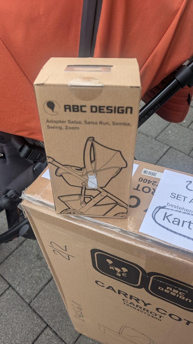 ABC Design Kinderwagen: ABC design Salsa Run Carrot – Gebraucht aus Rickenbach LU von Schnoerzu82 1