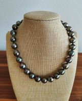 Tahitiperlencollier, Barockform 12-14mm