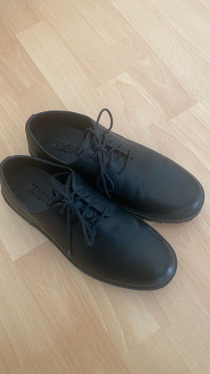 Scarpe da uomo: Derbies black Zign – Usato da Biel/Bienne venduto da ana_2427