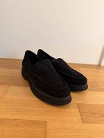 Högl Damen Loafer schwarz Leder Grösse 39