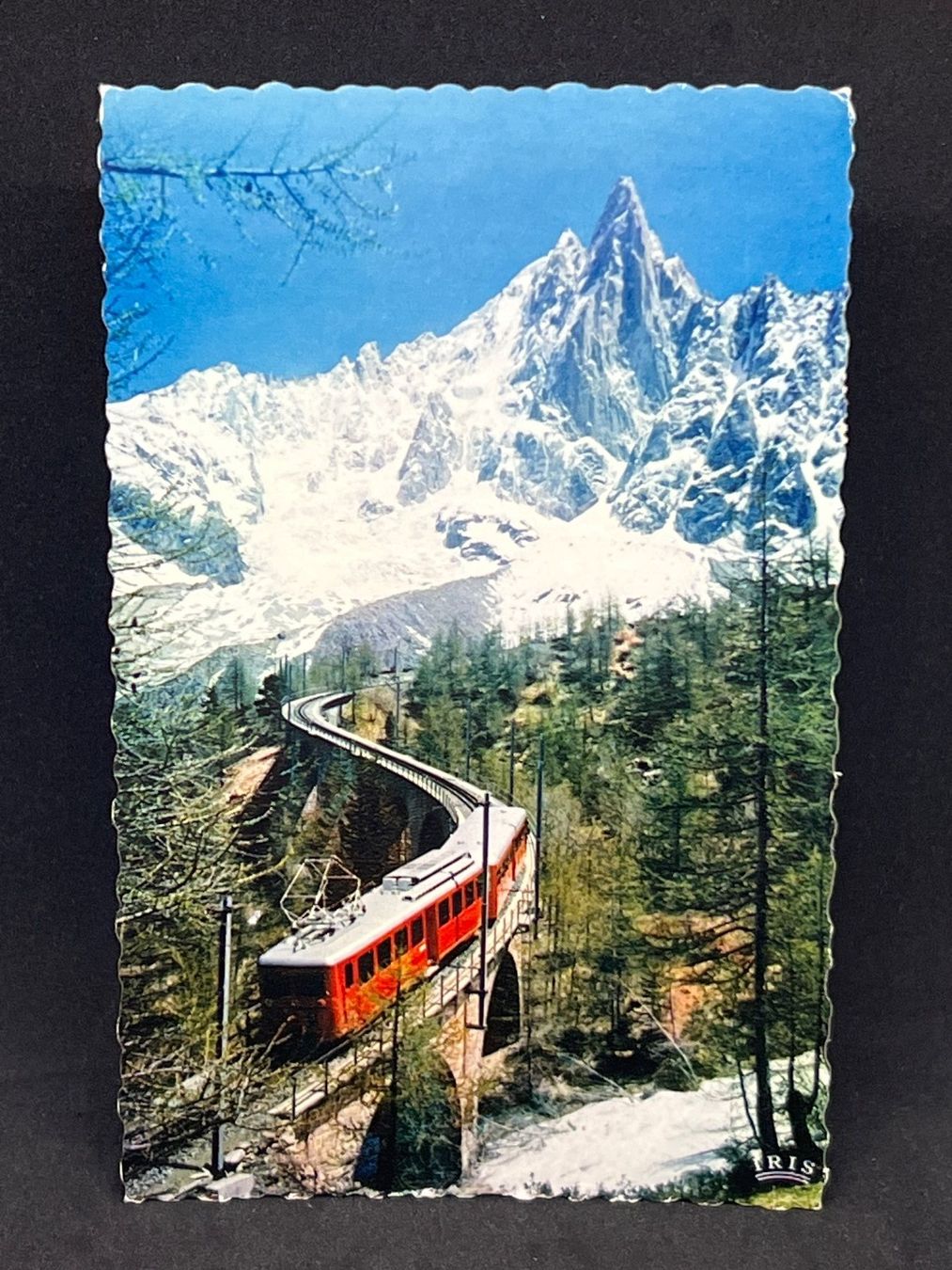 Ansichtskarten: Chamonix - Mont Blanc - Le chemin de Fer du Mentenvers.... – Gebraucht aus Widnau von Brusi9