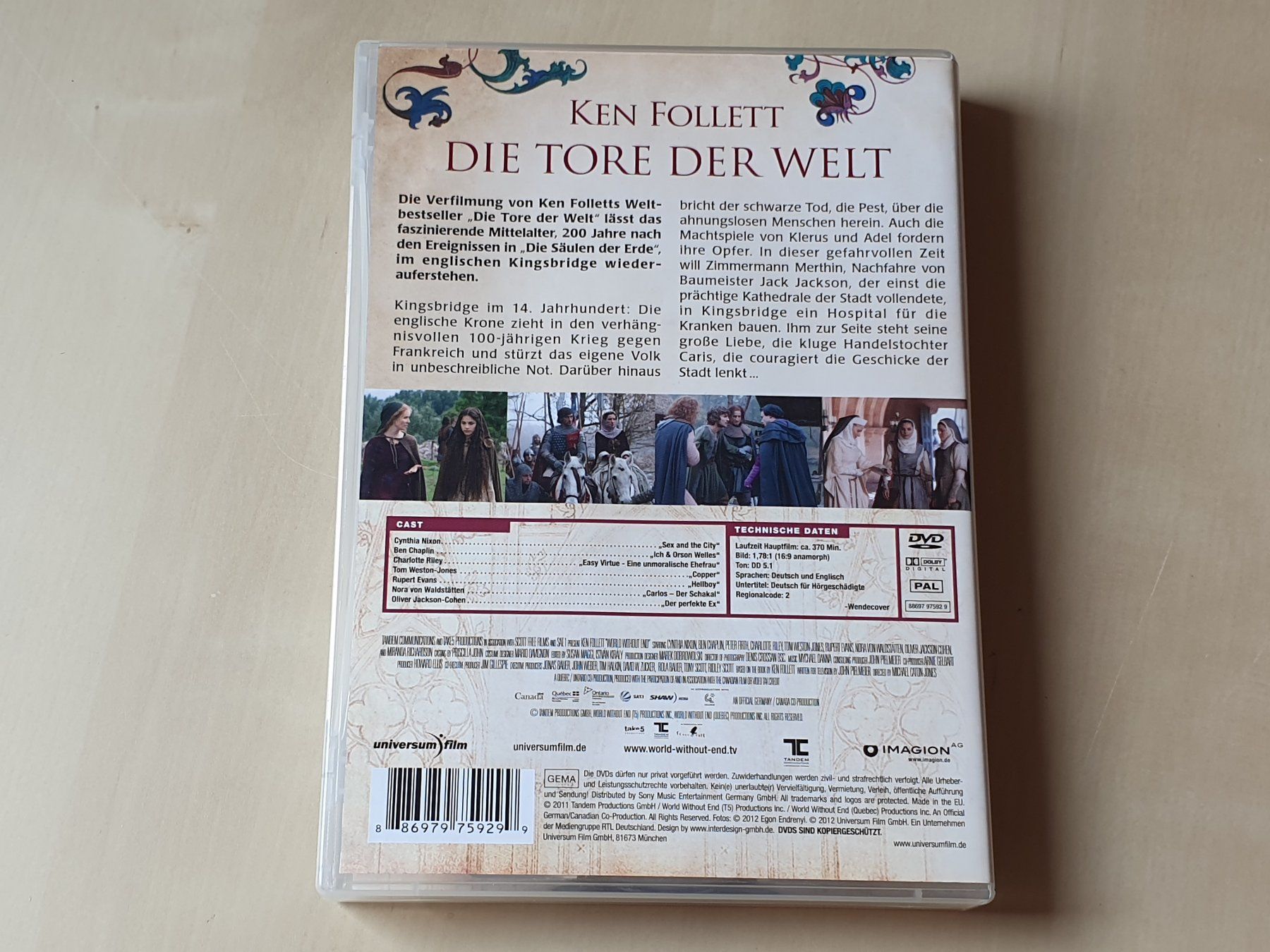 Tutti i DVDs: Die Tore der Welt – Usato da Stansstad venduto da collectorsshop 1