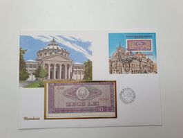 🇷🇴 Romania - UNC - First day of emision - 10 lei 1966