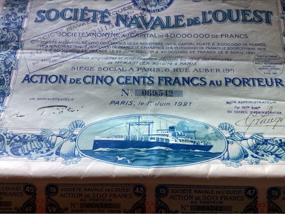 Documenti: Action bateau 1921 – Usato da Luc (Ayent) venduto da Rebouille 1