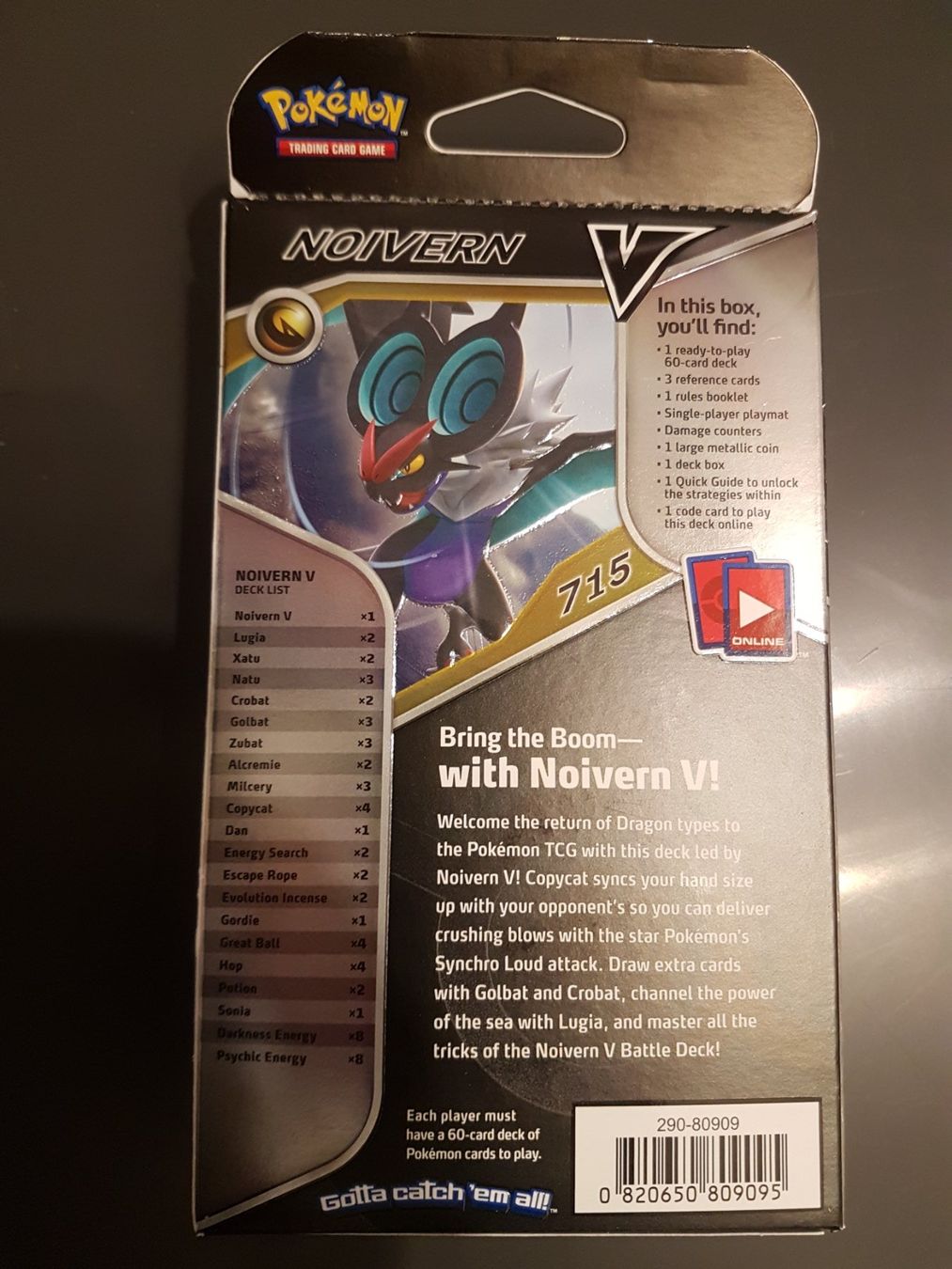 Pokémon Carte collezionabili: Pokémon Noivern V Battle Deck / OVP – Nuovo e nell'imballaggio originale da Basadingen venduto da NekoBricks 1