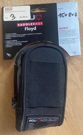 Nr. 3 Sattel Tasche Velo ( siehe Fotos ) Neu