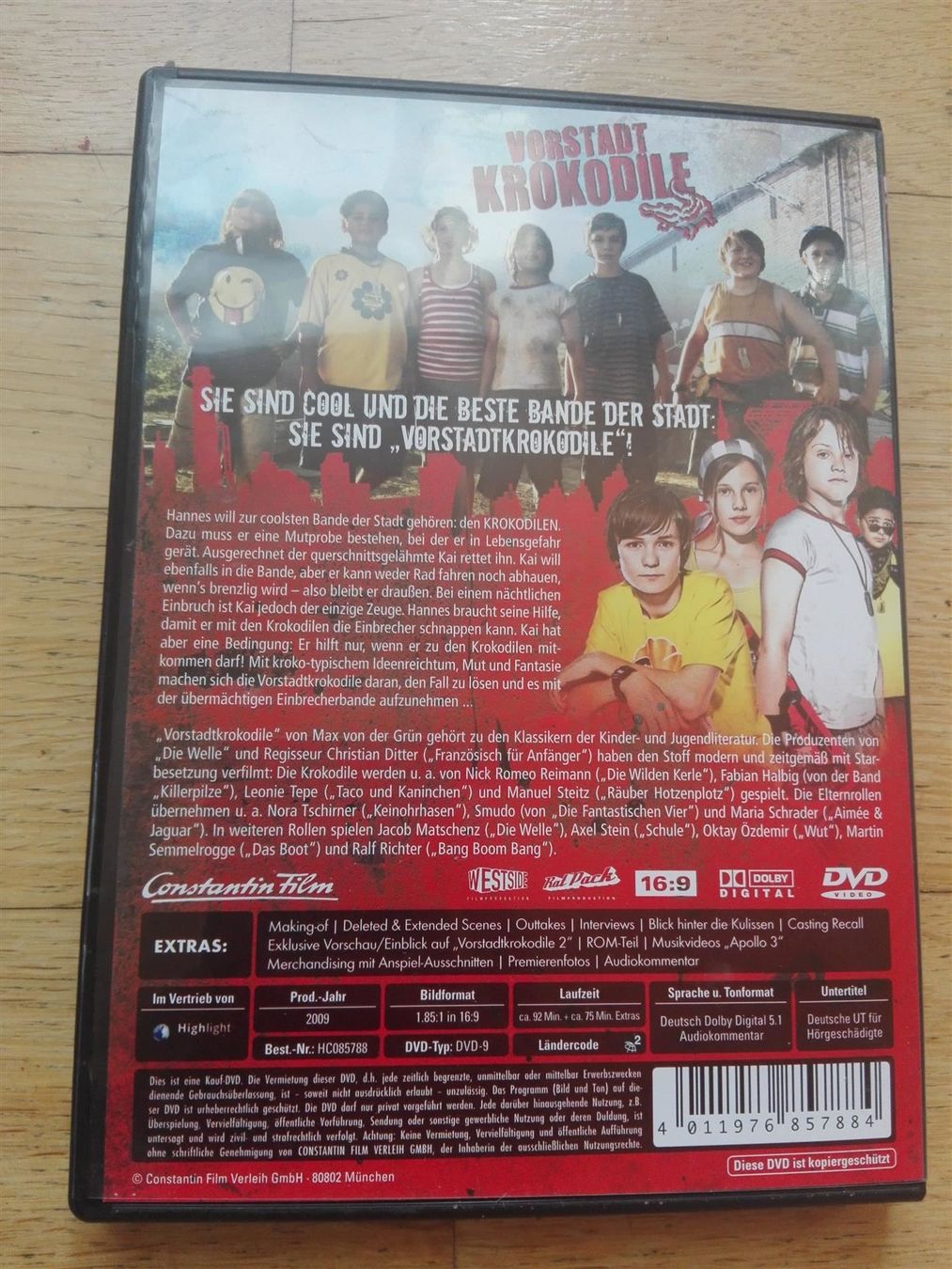 Tutti i DVDs: Vorstadtkrokodile (1 - 3)     -Trilogie- – Usato da St.Galllen venduto da elkaphone 2