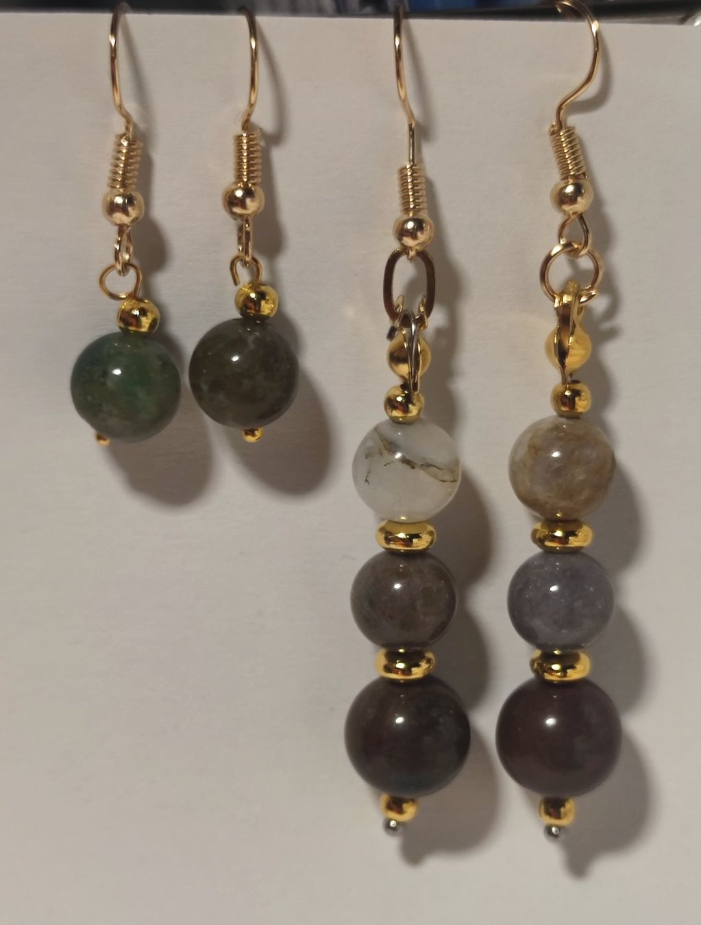 Ketten: Ensemble de bijoux en jaspe  boho/vintage, halskette – Neu und originalverpackt aus Chamoson von OkGeo 3