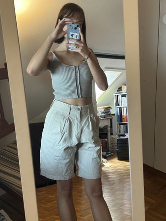 Short vintage unisexe 