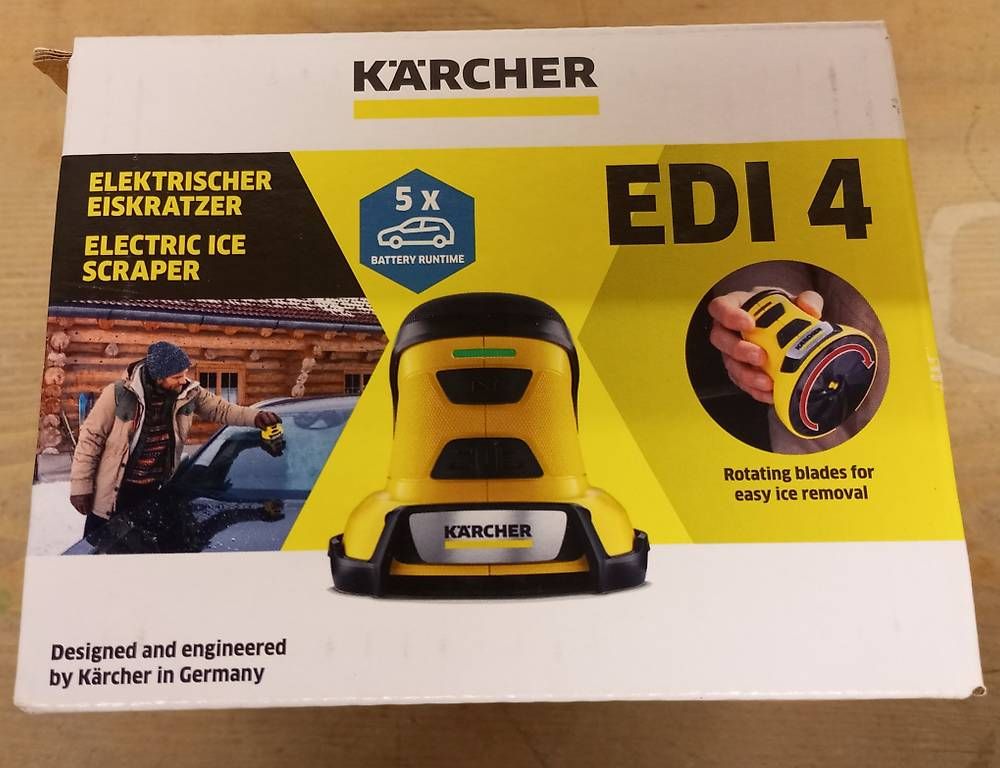 Tutti gli attrezzi: ELEKTRISCHER EISKRATZER MARKENPRODUKT KÄRCHER – Usato da Domat Ems venduto da guz_l5xq