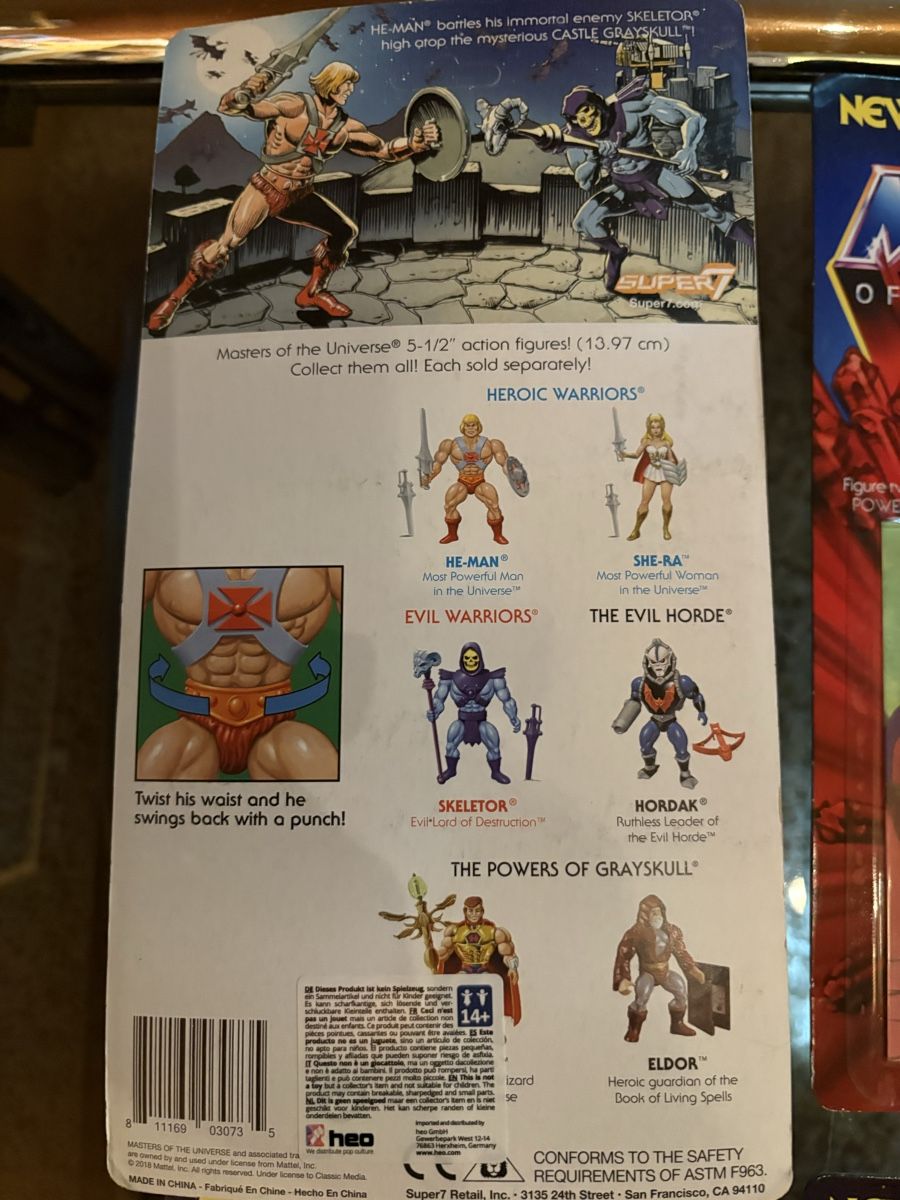 Masters of the Universe Statuette: MOTU SUPER 7 sammlung TOP – Nuovo e nell'imballaggio originale da Herzogenbuchsee venduto da warrior77 8