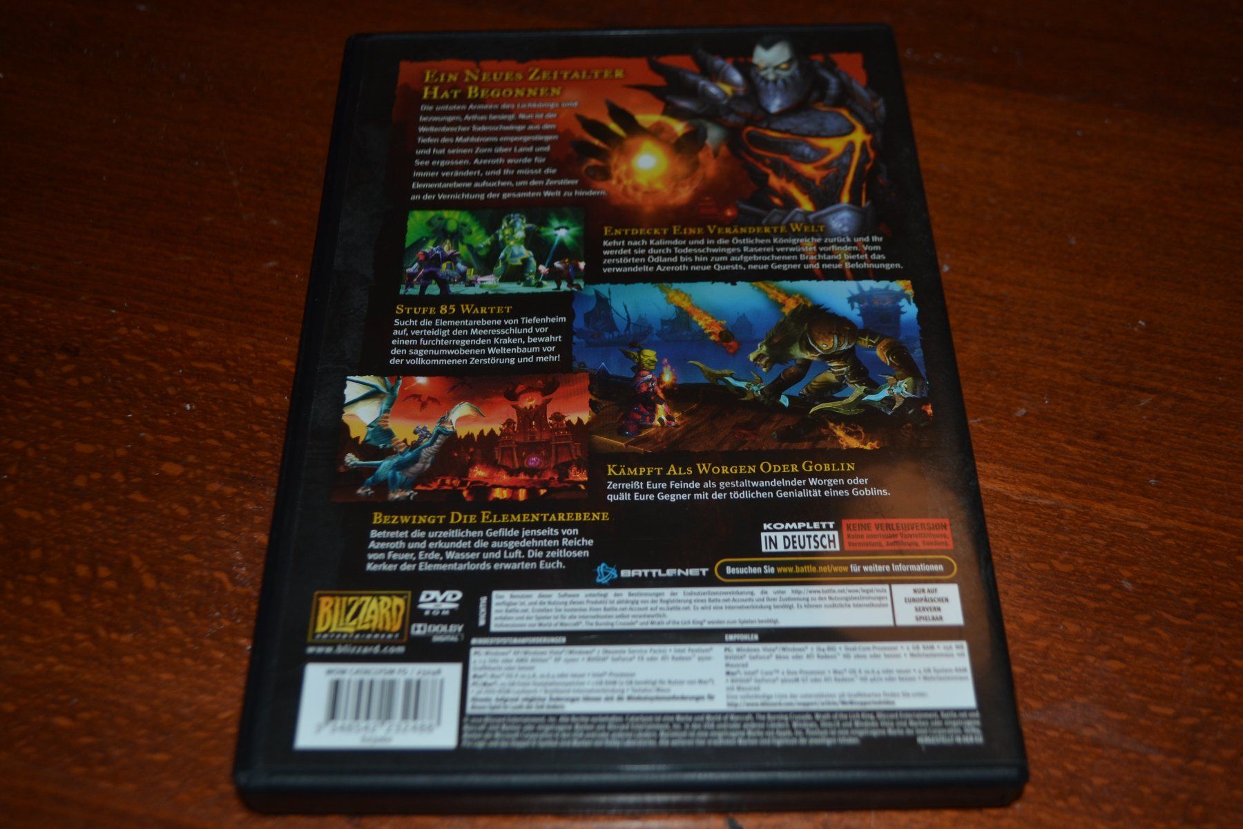 Giochi: World of Warcraft Cataclysm – Usato da Laupen ZH venduto da chefdom 1