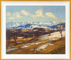 Max Keller (1916-1982): Sicht vom Hirzel zum Glärnisch