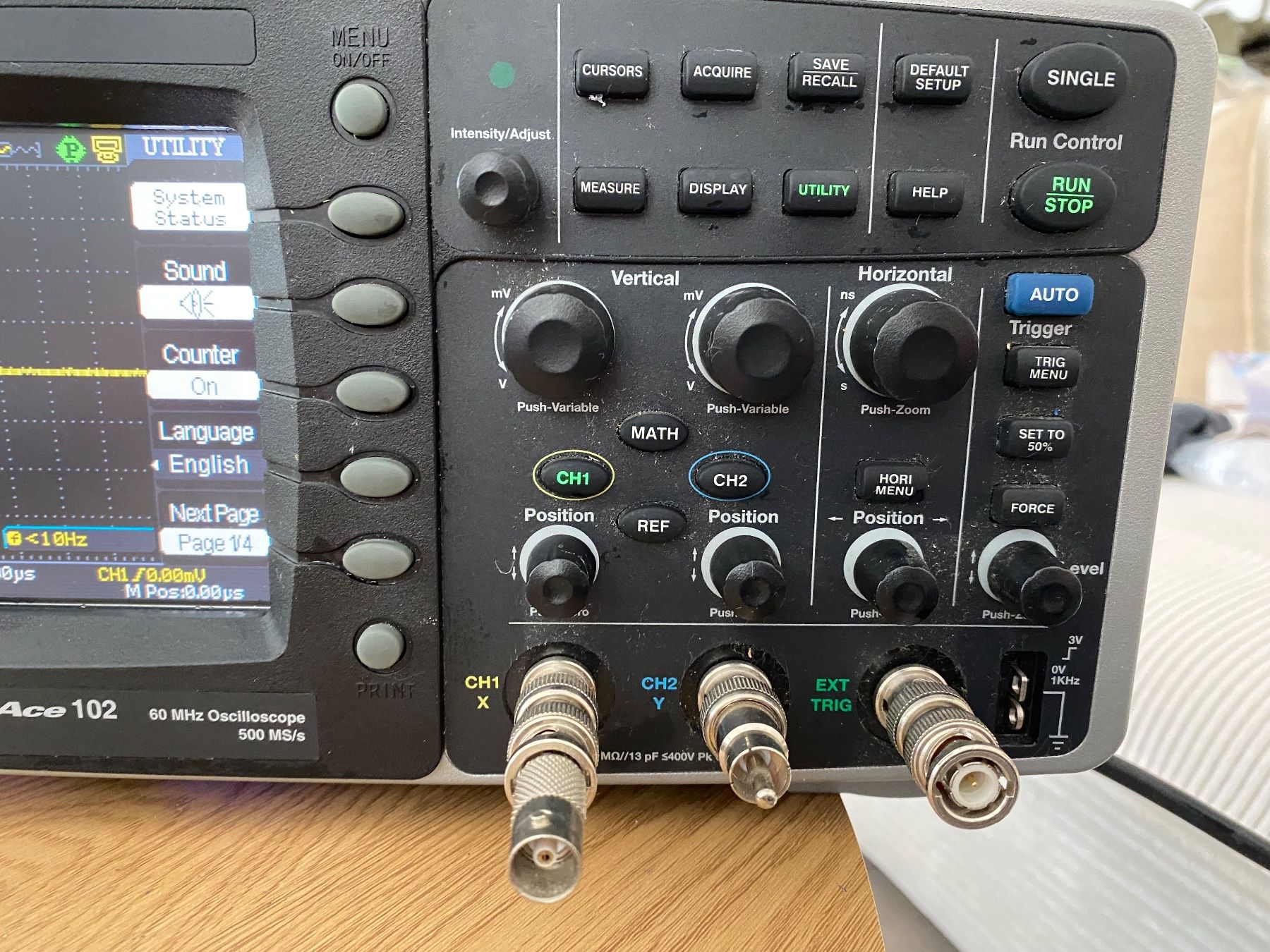 Alle Werkzeuge: LeCroy WAVEACE 102 60 MHz, 2 Channel Digital Oscilloscope – Gebraucht aus Belfaux von Kemi24 5