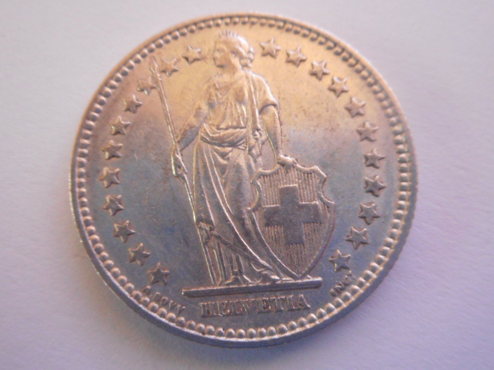 Toutes les monnaies: 2 Fr. 1939 silber  gute Erhaltung – Neuf (Voir description) à Kriegstetten par pizlad2010 2