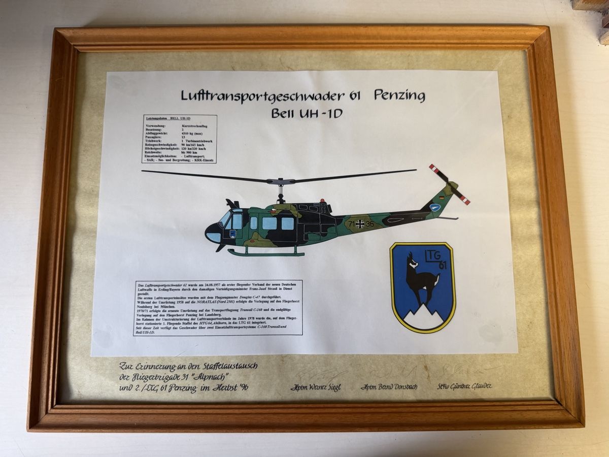 Posters & Illustrations: Helikopter bild  – D'occasion à Zürich par papaplatte