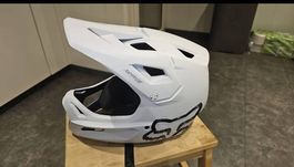 Töffhelm Fox weiss