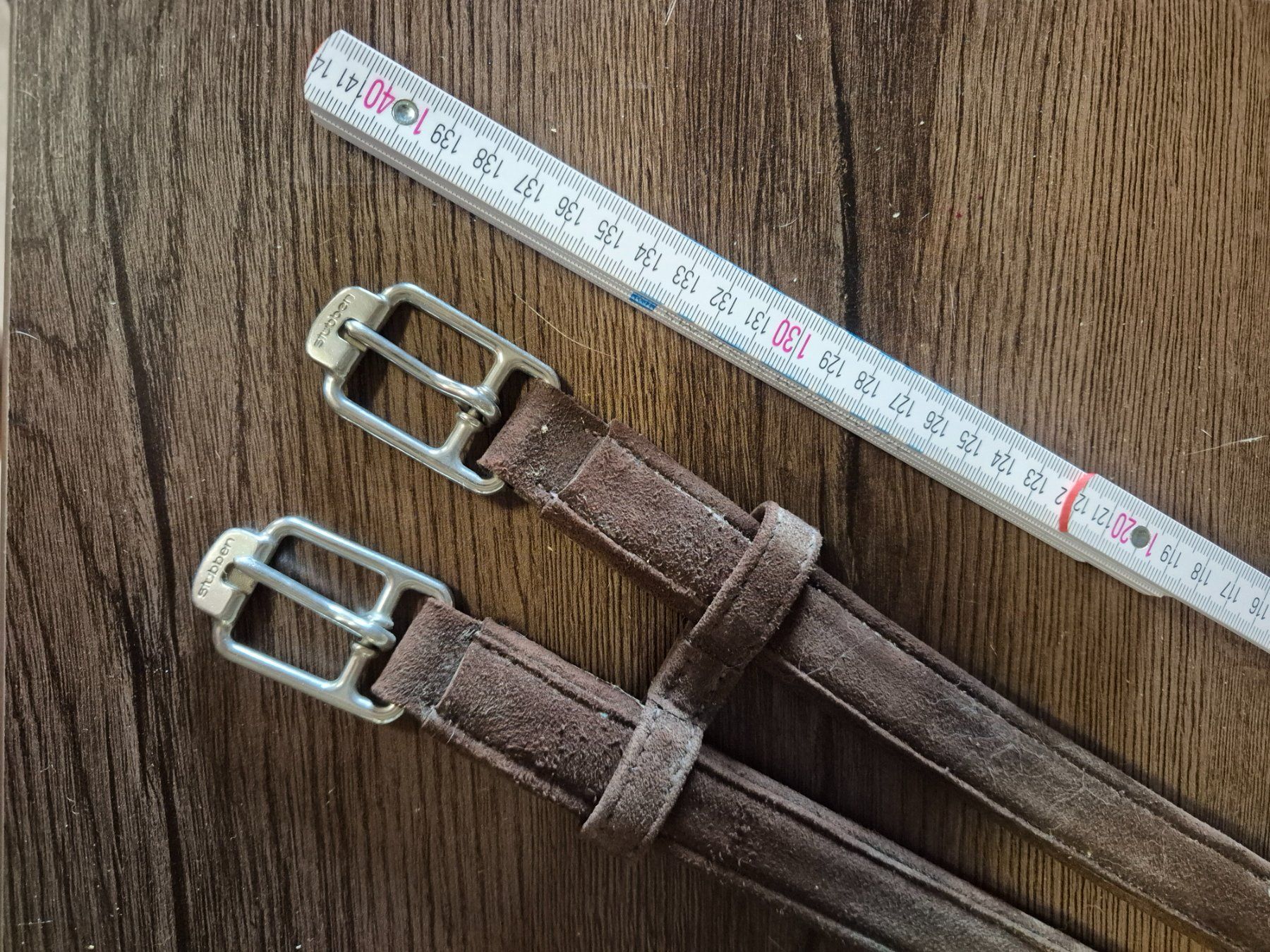 Briglie & Cavezze: Stübben EquiSoft Ledergurt Sattelgurt 140cm – Usato da Meggen venduto da Orrinka20 3