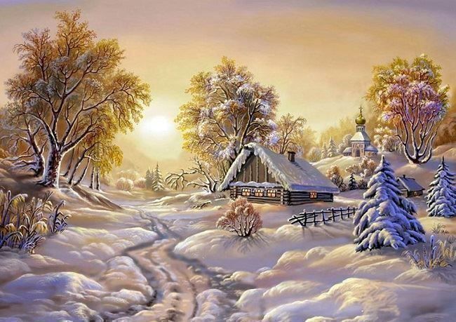 Kit bricolage: Diamond Painting Winterlandschaft (45) – Nuovo e nell'imballaggio originale da Schlatt TG venduto da mavo85 1