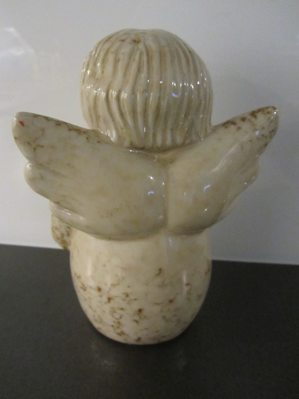 Statuette: herziges Keramik-Engeli, ca. 20 x 15 cm – Usato da Egliswil venduto da chroetli22 2