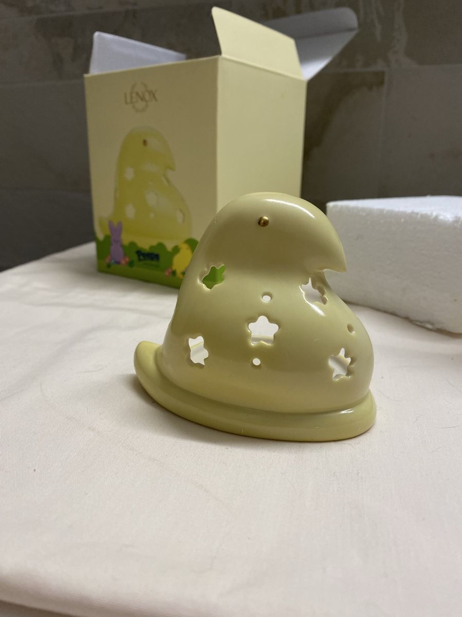 Alle Dekorationen: Lenox easter Peeps Chick Tea Light Holder, New in Box – Neu und originalverpackt aus Buttikon SZ von Maxwelltime