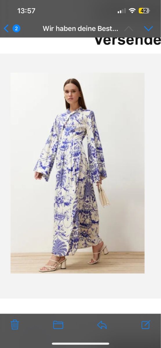 Vestiti: Sommer Maxikleid. Gr 38 – Usato da Zürich venduto da La.gp