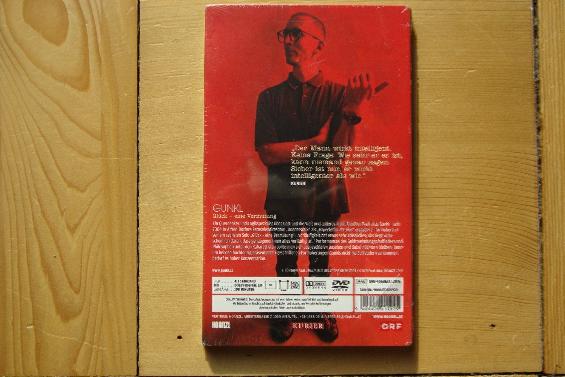 Tutti i DVDs: GUNKL - Glück, eine Vermutung -fabrikneu – Nuovo e nell'imballaggio originale da Bern venduto da carola31 1